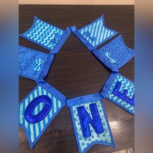 Baby boy’s ONE year’s Birthday decoration